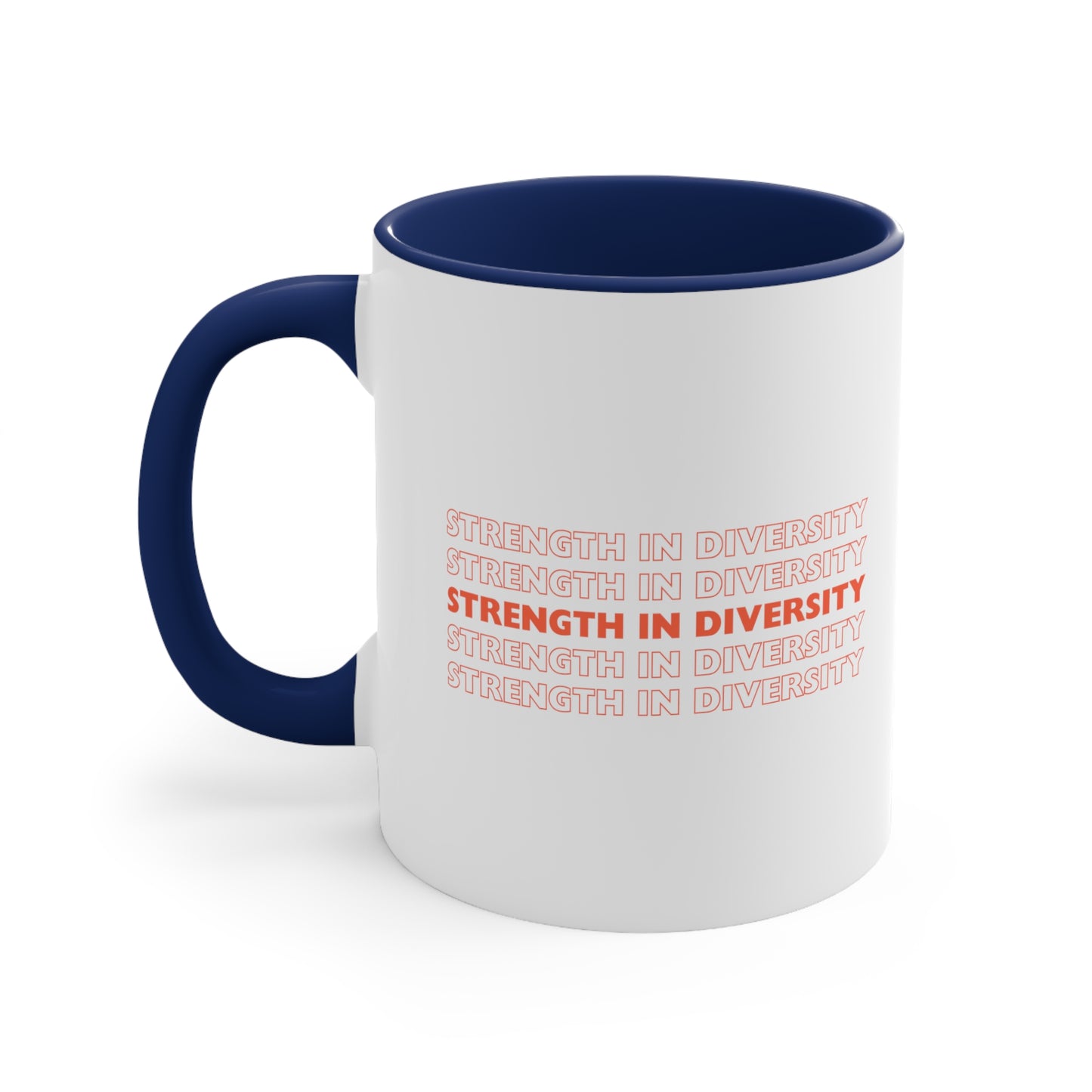 Accent Coffee Mug - Strength in Diversity