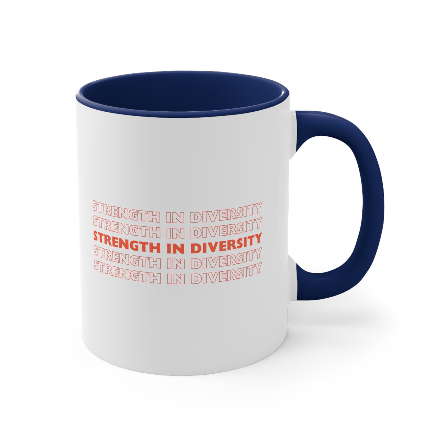 Accent Coffee Mug - Strength in Diversity