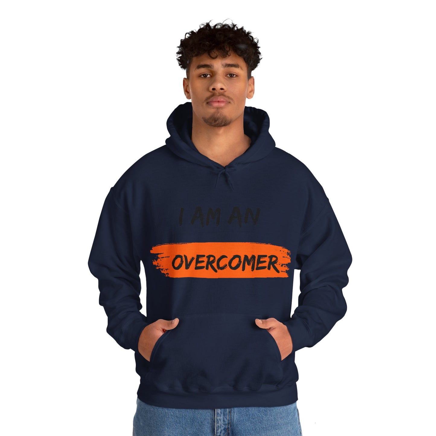 Unisex Hooded Sweatshirt -  I am an overcomer