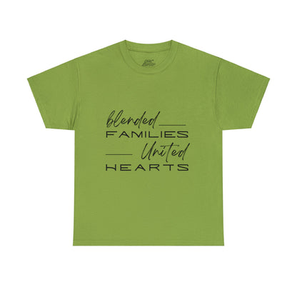 Unisex T-Shirt - Blended Families, United Hearts