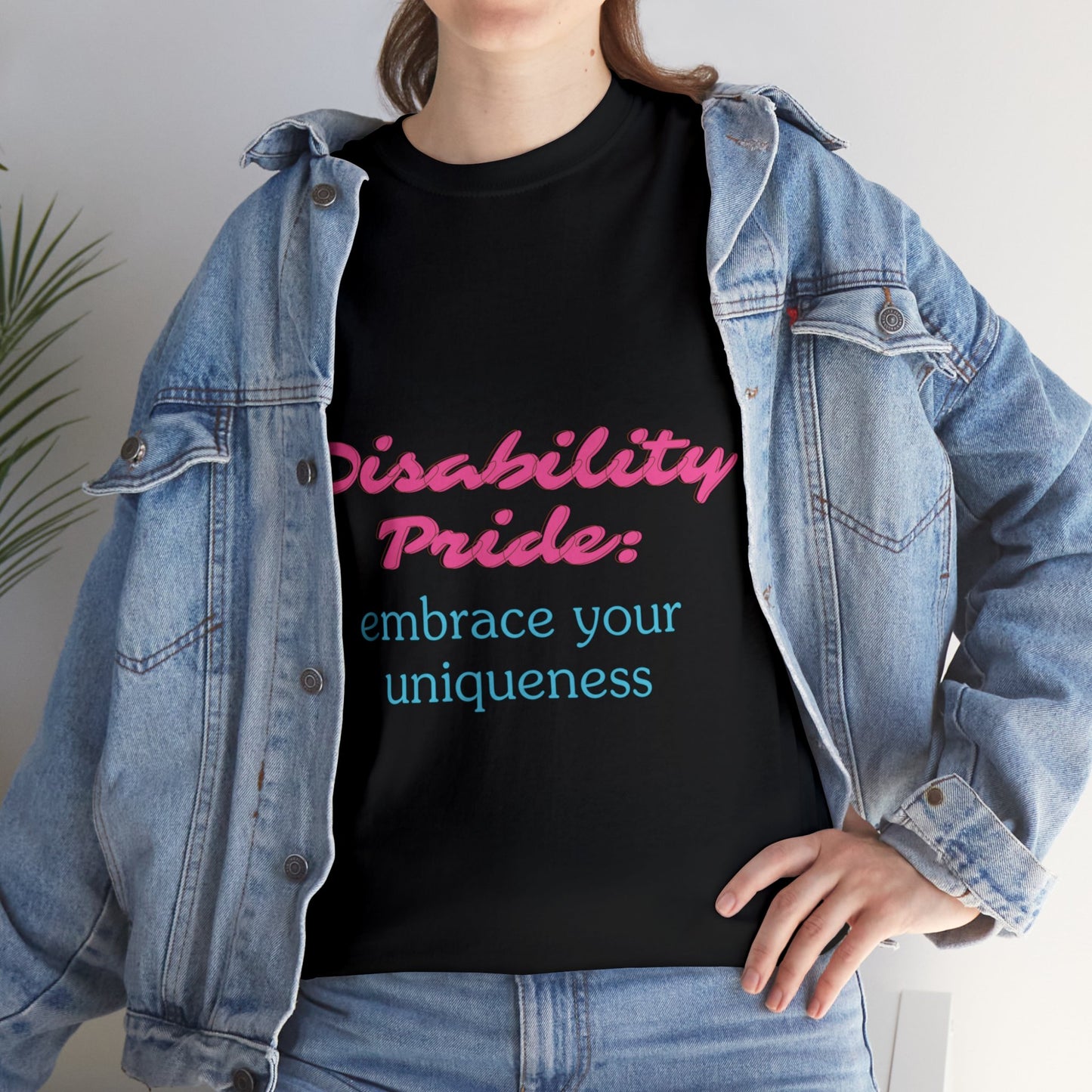 Unisex T-Shirt - Disability Pride: Embrace Your Uniqueness