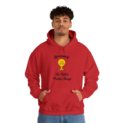 Unisex Hooded Sweatshirt - Advocacy: The Path to Positive Change