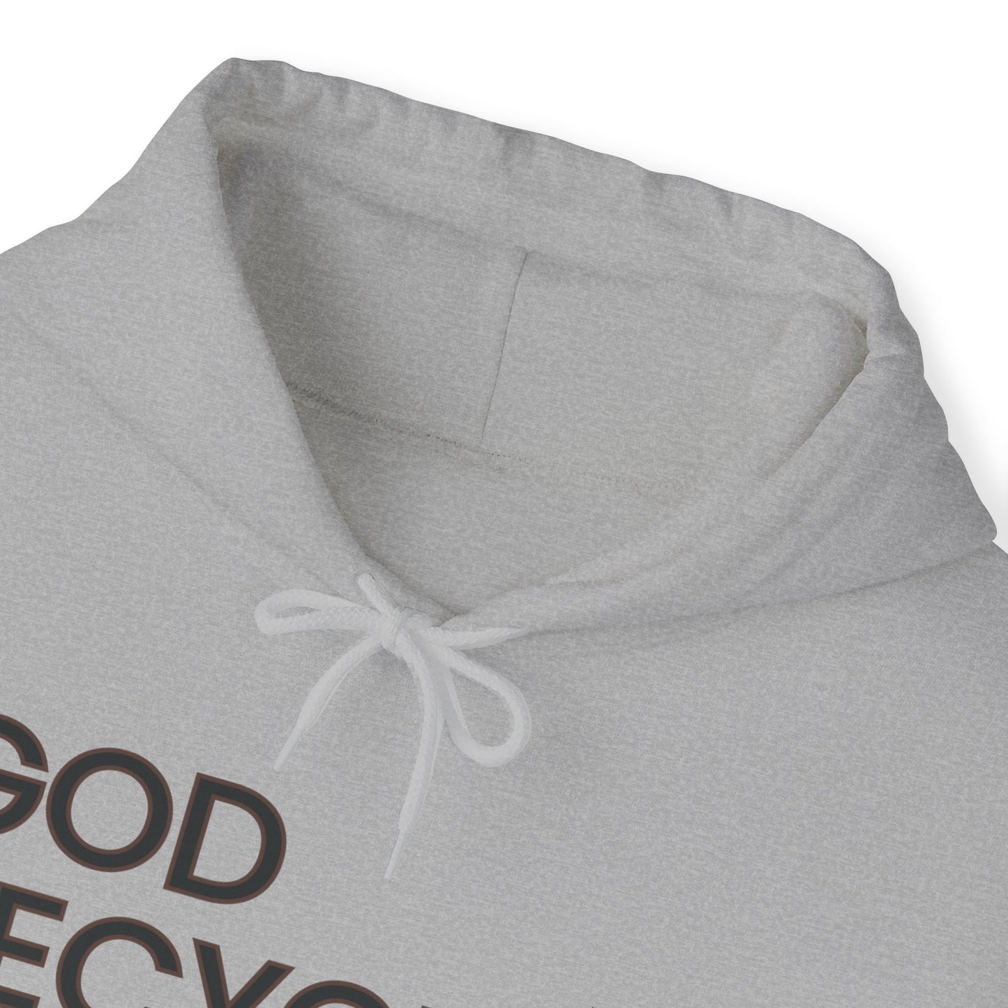 Unisex Hooded Sweatshirt - God recycled me