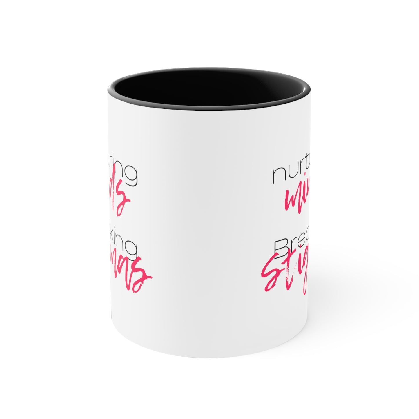 Accent Coffee Mug - Nurturing Minds, Breaking Stigmas