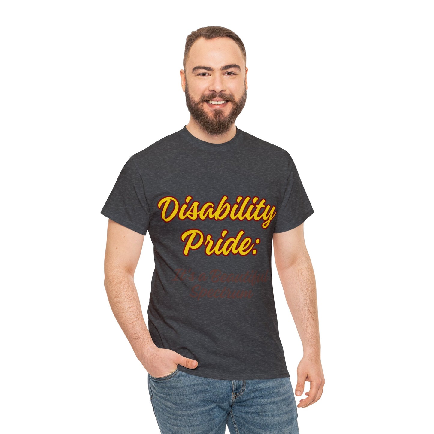 Unisex T-Shirt - Disability Pride: It's a Beautiful Spectrum