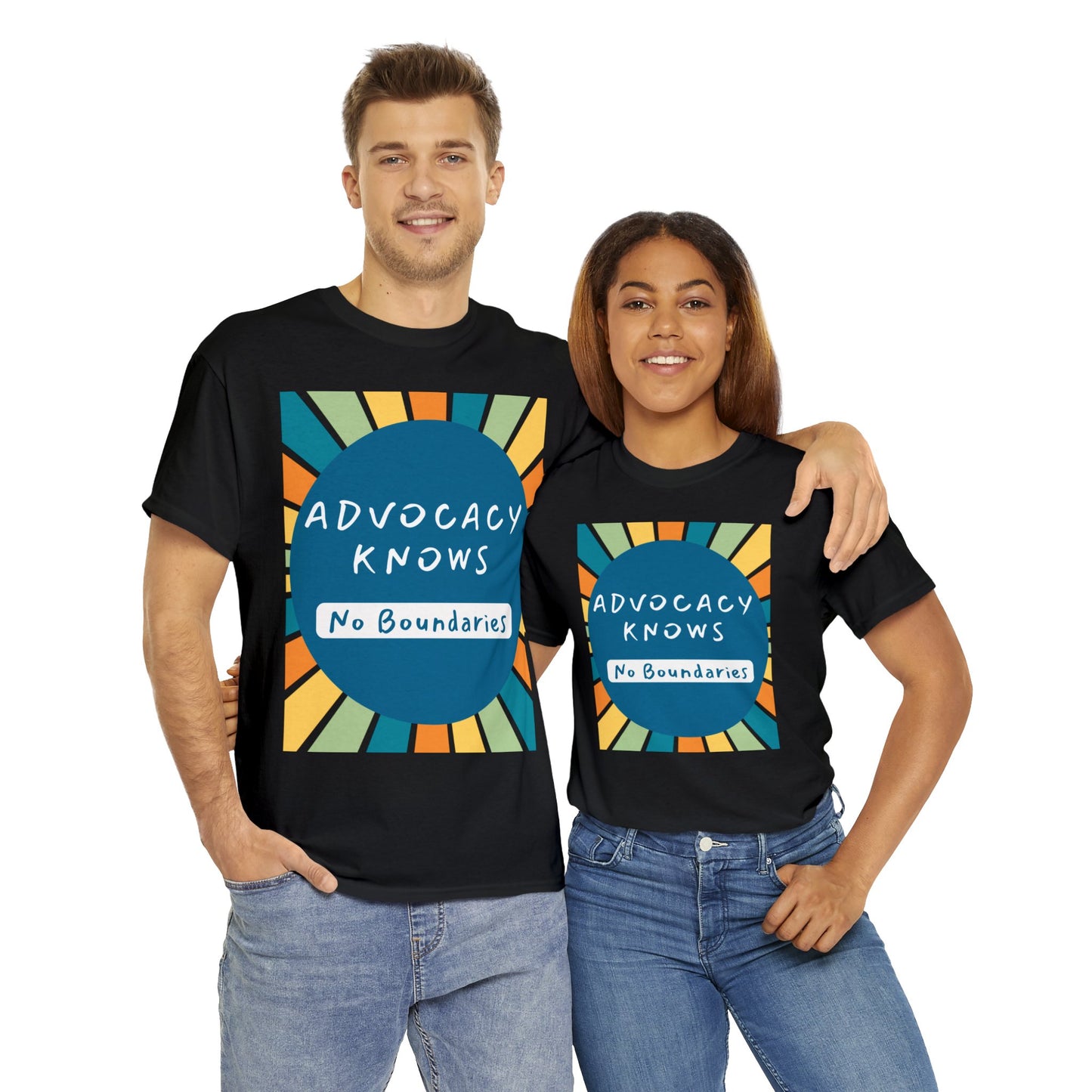 Unisex T-Shirt - Advocacy Knows No Boundaries