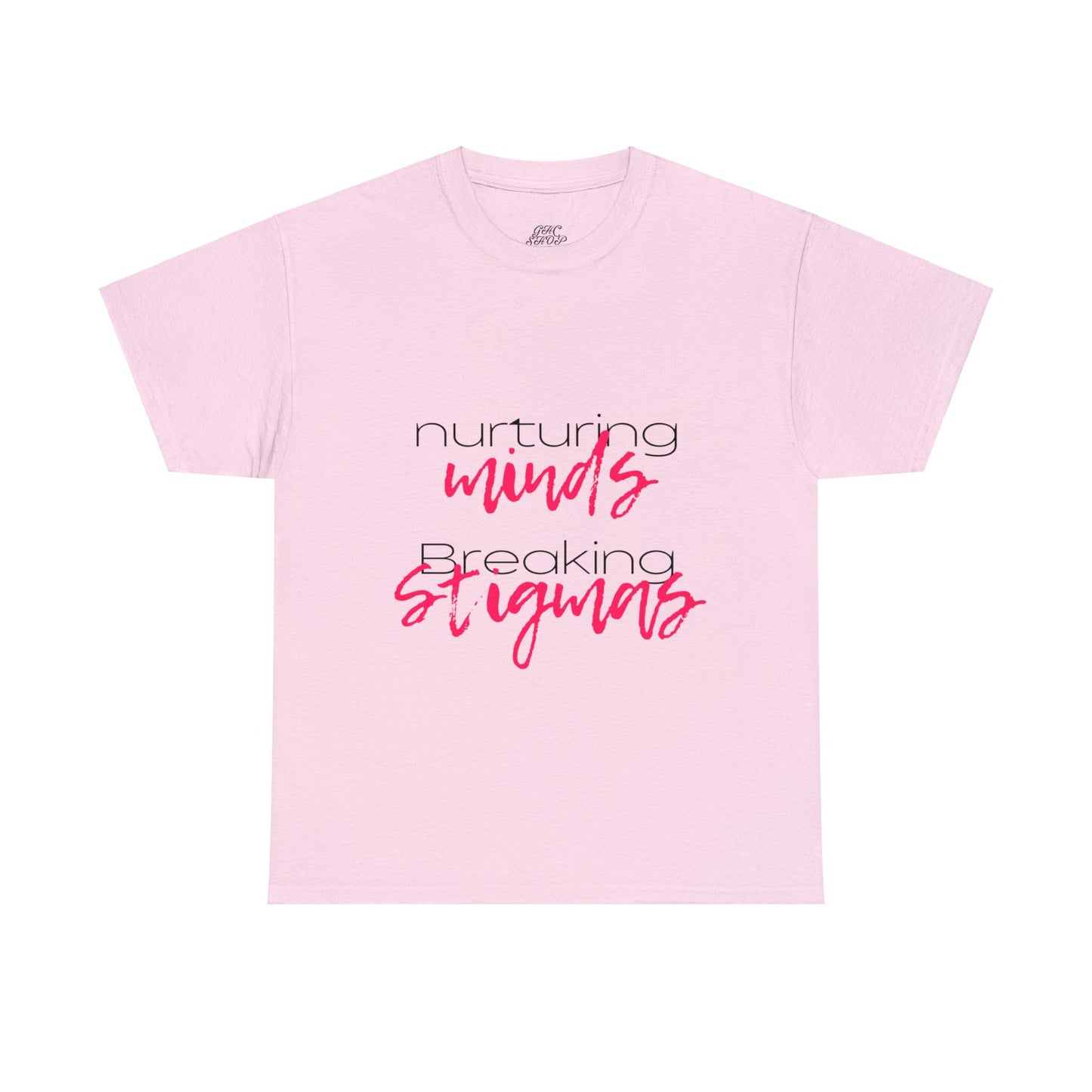 Unisex Heavy Cotton Tee - Nurturing Minds, Breaking Stigmas