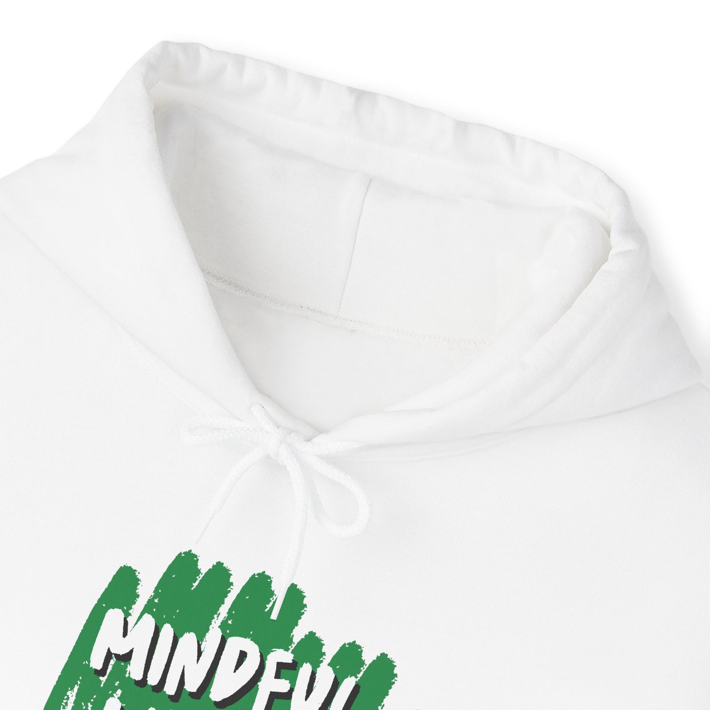 Unisex Hooded Sweatshirt - Mindful Living, Thriving Minds