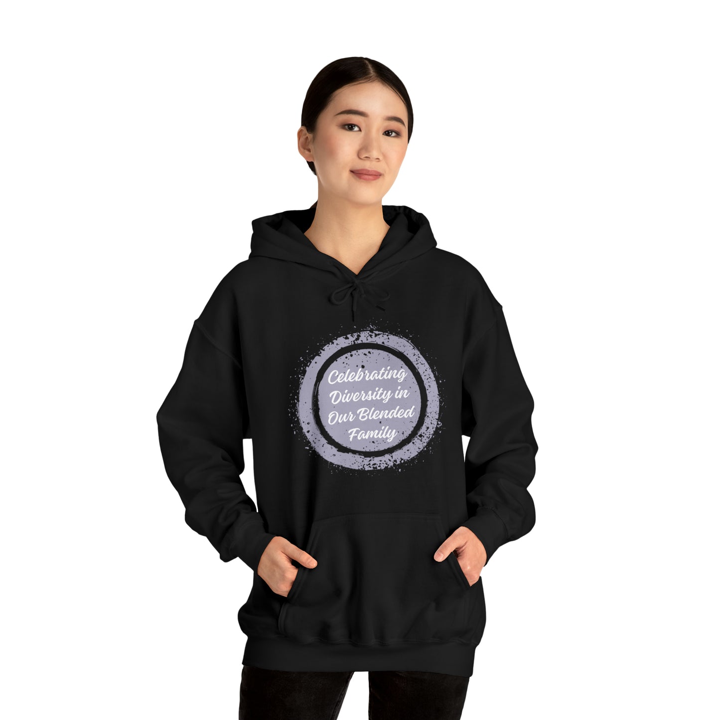 Unisex Hooded Sweatshirt - Celebrating Diversity in Our Blended Family