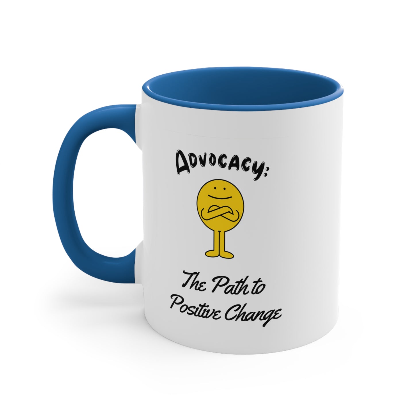 Accent Coffee Mug - Advocacy: The Path to Positive Change