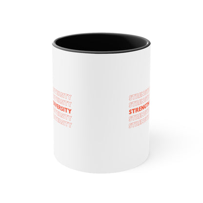 Accent Coffee Mug - Strength in Diversity