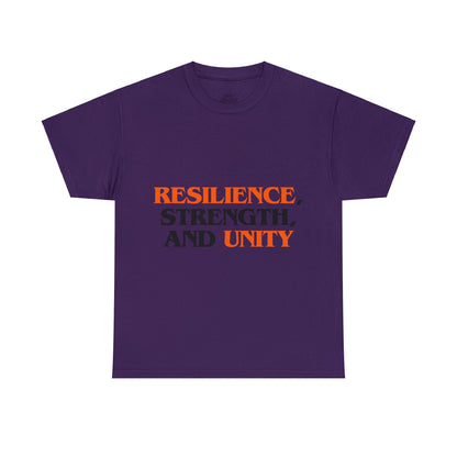 Unisex T-Shirt - Resilience, Strength, and Unity