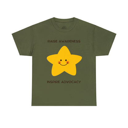 Unisex T-Shirt - Raise Awareness, Inspire Advocacy