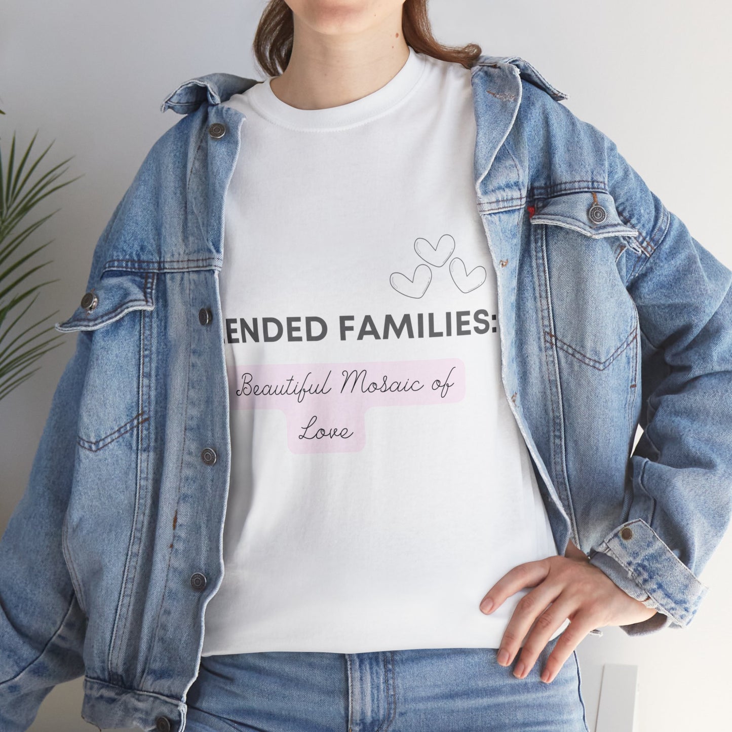 Unisex T-Shirt - Blended Families: A Beautiful Mosaic of Love