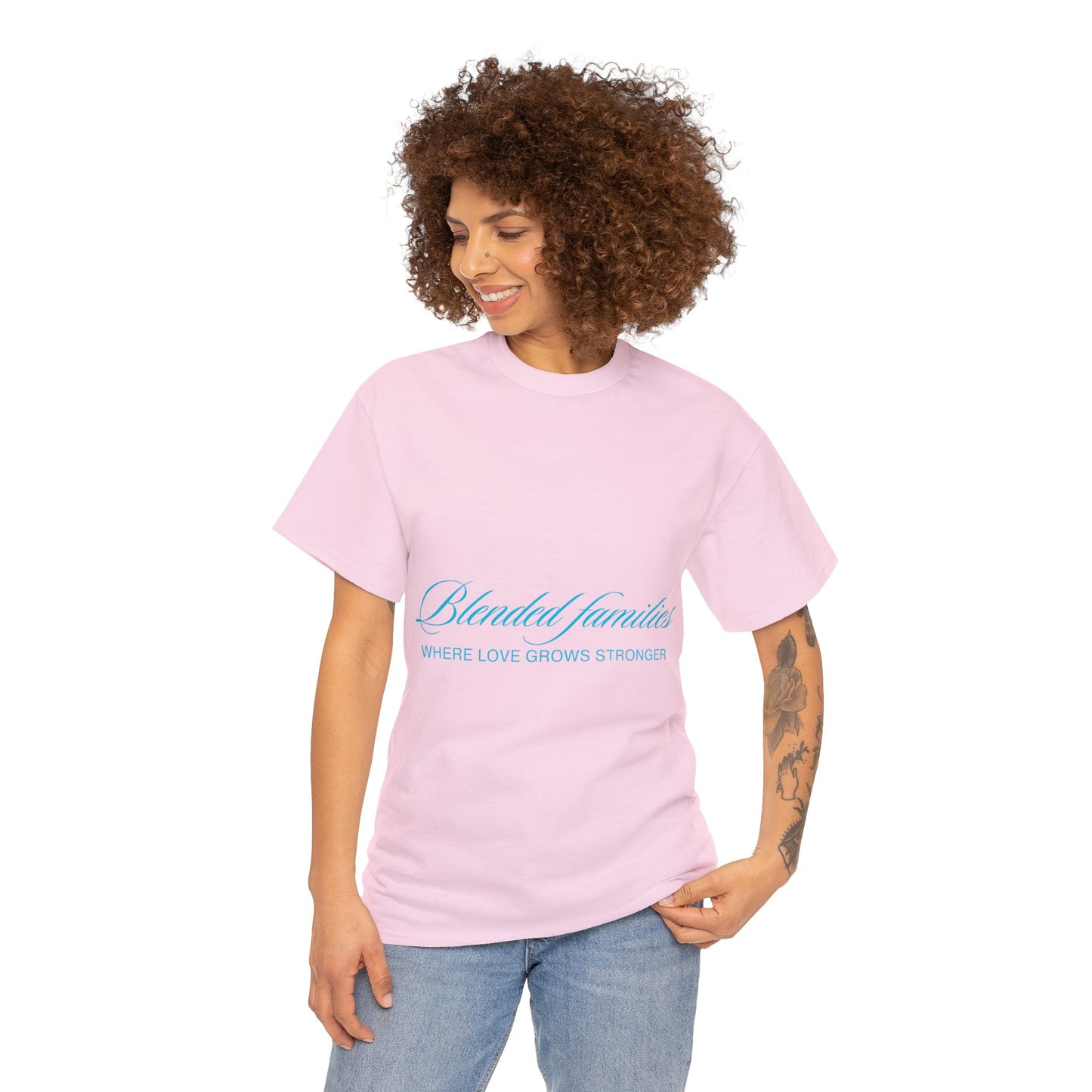 Unisex T-Shirt - Blended Families: Where Love Grows Stronger