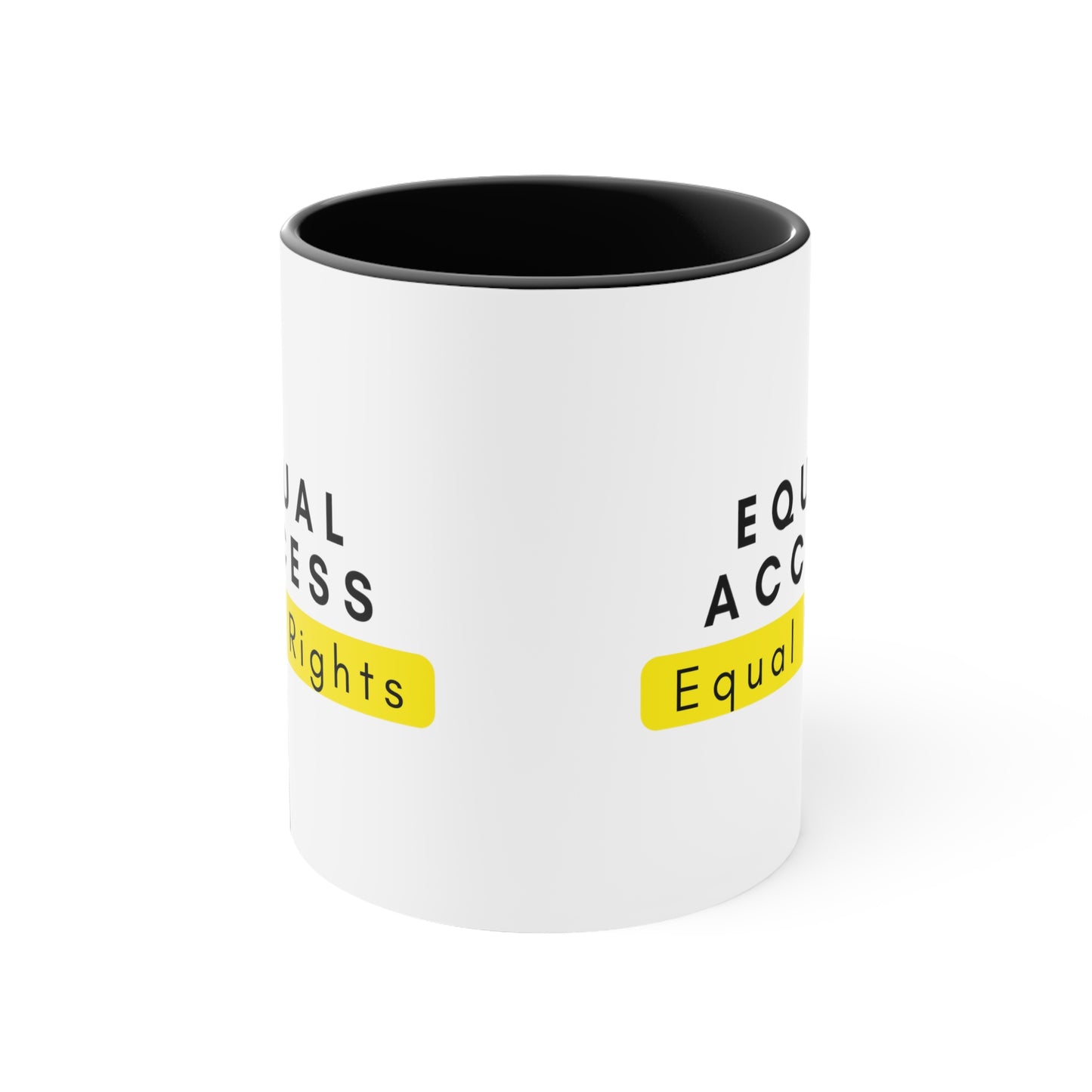 Accent Coffee Mug - Equal Access, Equal Rights