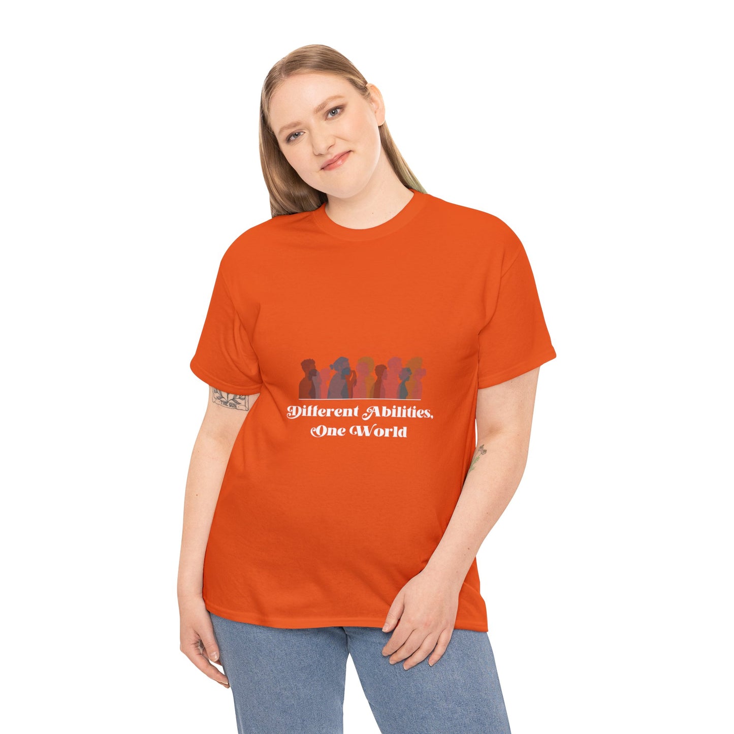 Unisex T-Shirt - Different Abilities, One World