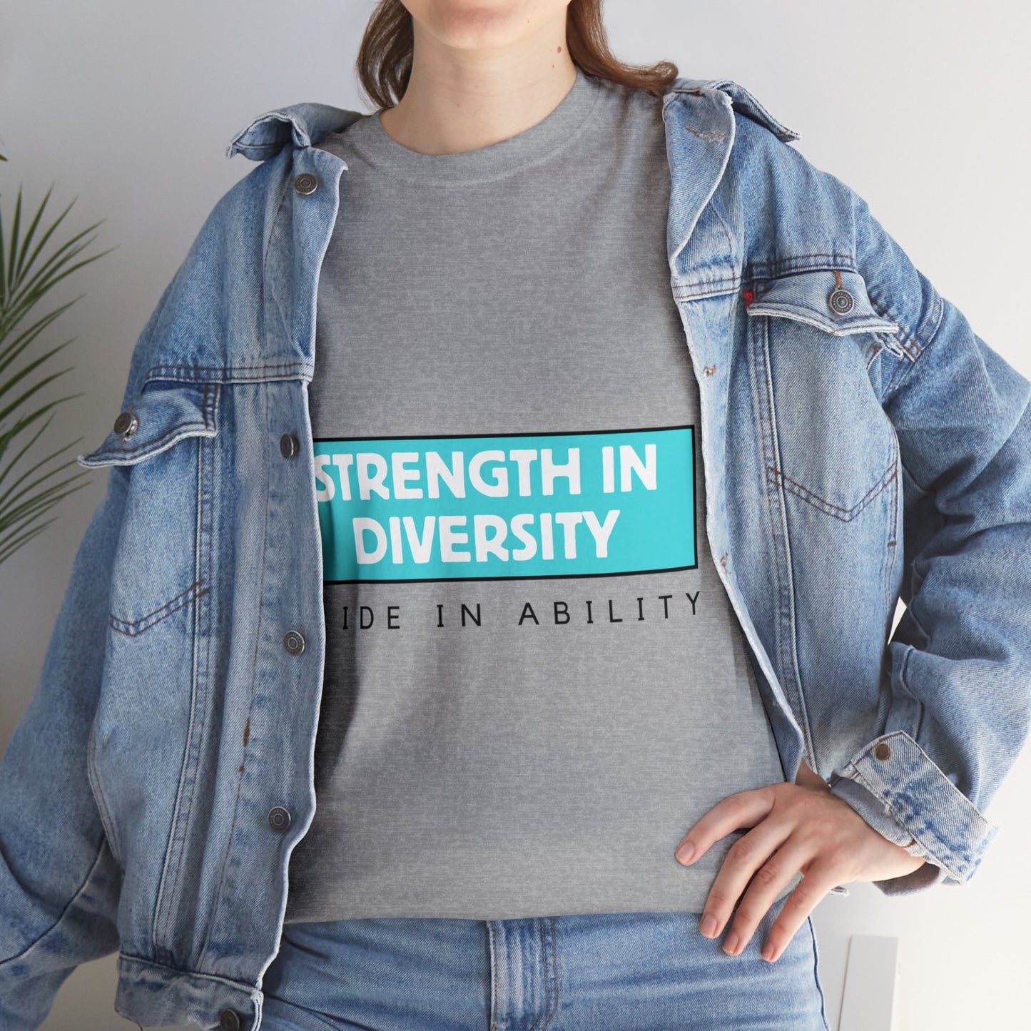 Unisex T-Shirt - Strength in Diversity, Pride in Ability