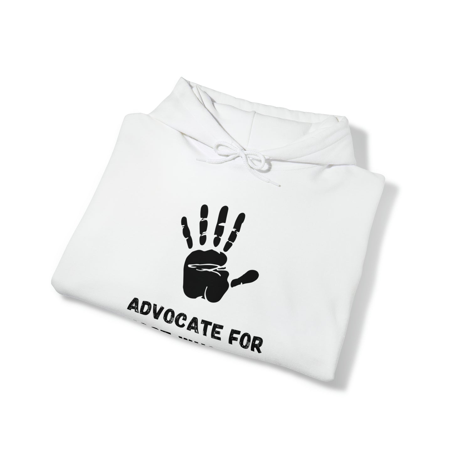 Unisex Hooded Sweatshirt - Advocate for Those Who Can't