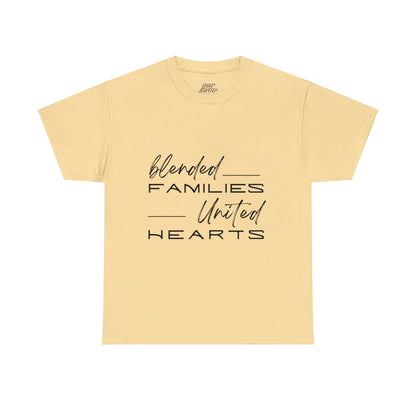 Unisex T-Shirt - Blended Families, United Hearts