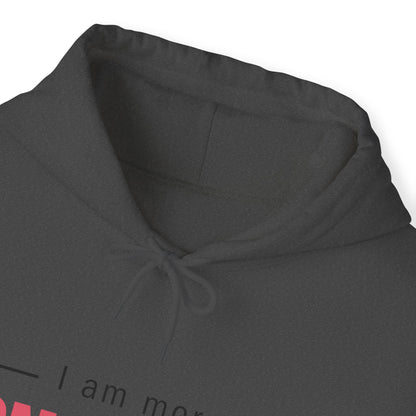 Unisex Hooded Sweatshirt - I am more than a conqueror