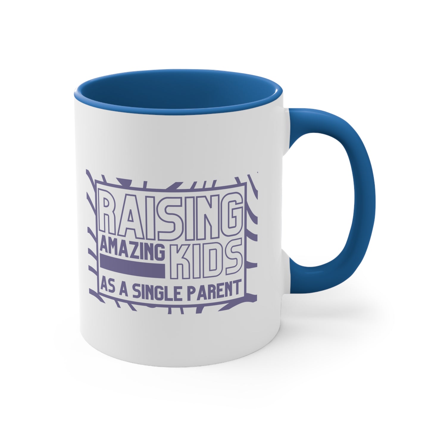 Accent Coffee Mug - Raising Amazing Kids as a Single Parent