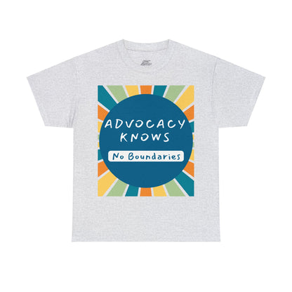 Unisex T-Shirt - Advocacy Knows No Boundaries