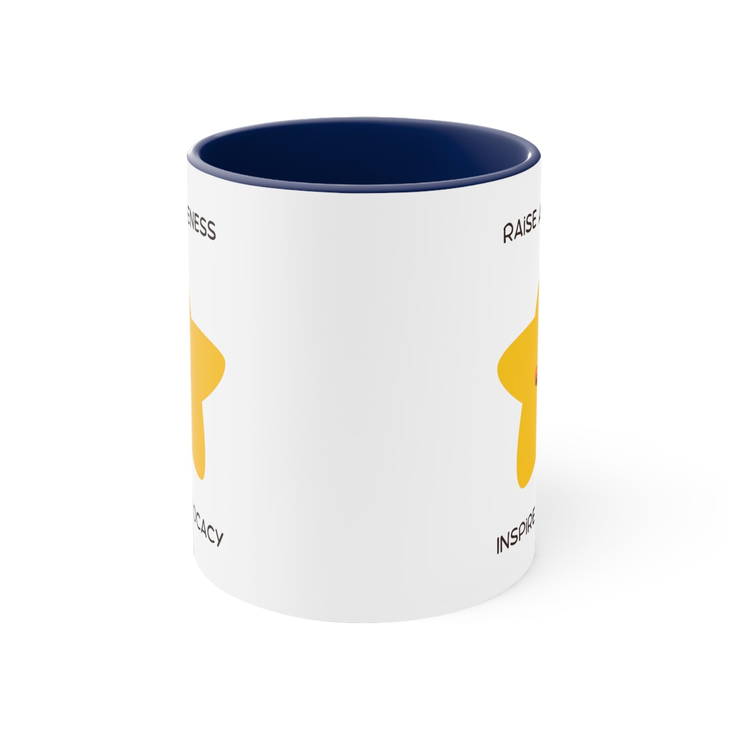 Accent Coffee Mug - Raise Awareness, Inspire Advocacy