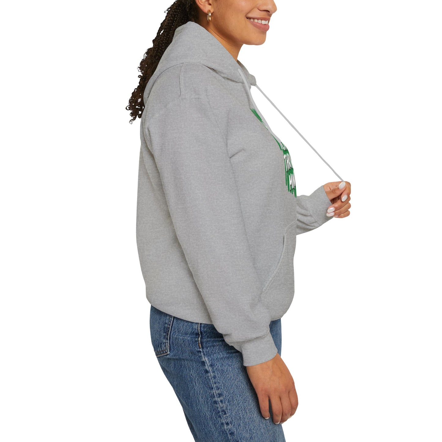 Unisex Hooded Sweatshirt - Mindful Living, Thriving Minds