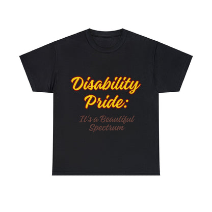 Unisex T-Shirt - Disability Pride: It's a Beautiful Spectrum