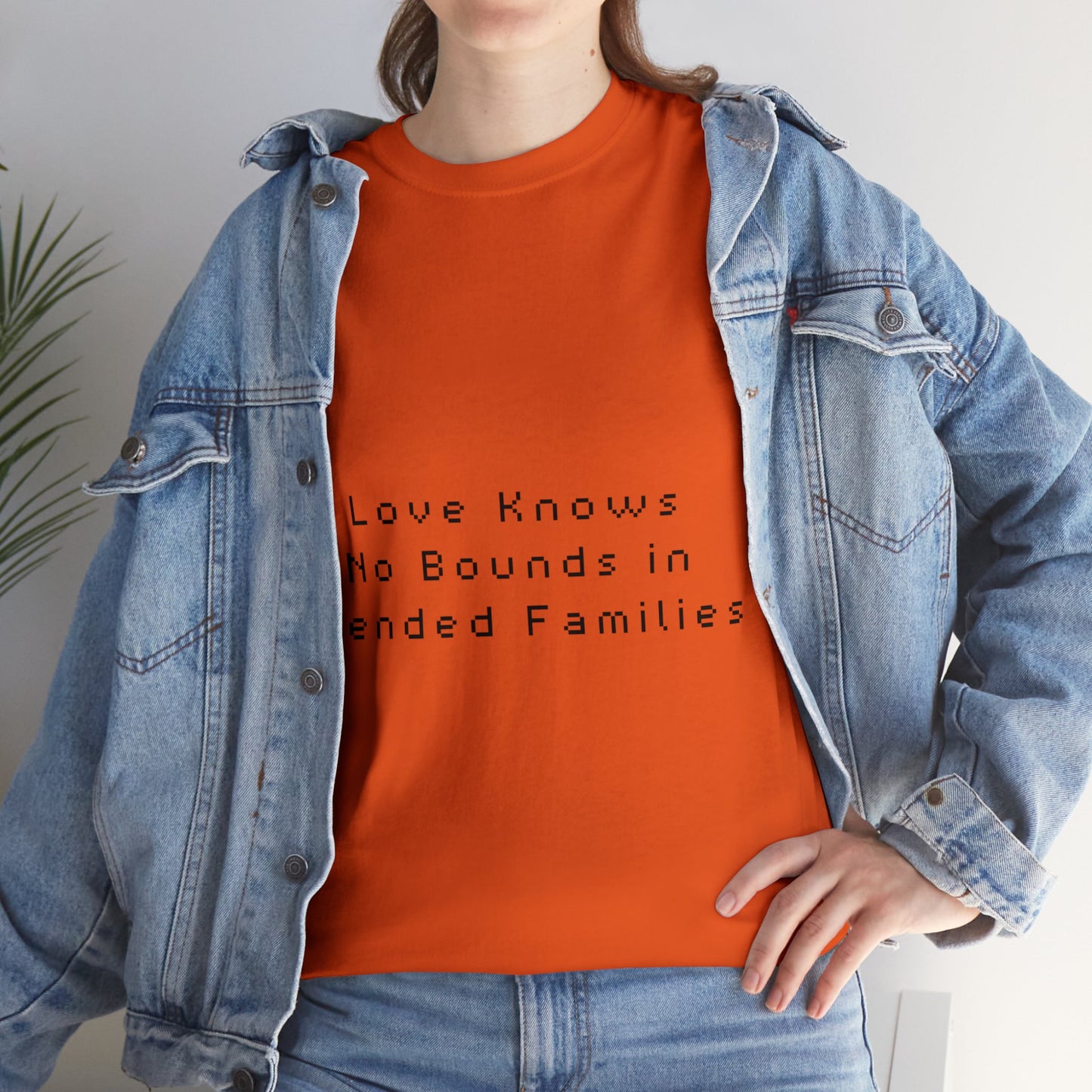 Unisex T-Shirt -  Love Knows No Bounds in Blended Families