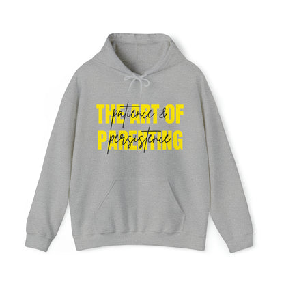 Unisex Hooded Sweatshirt -  The Art of Parenting: Patience and Persistence