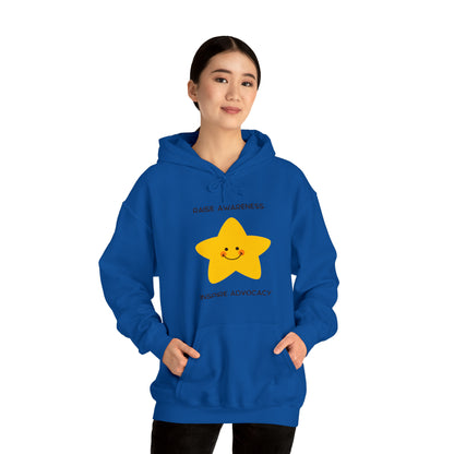 Unisex Hooded Sweatshirt - Raise Awareness, Inspire Advocacy