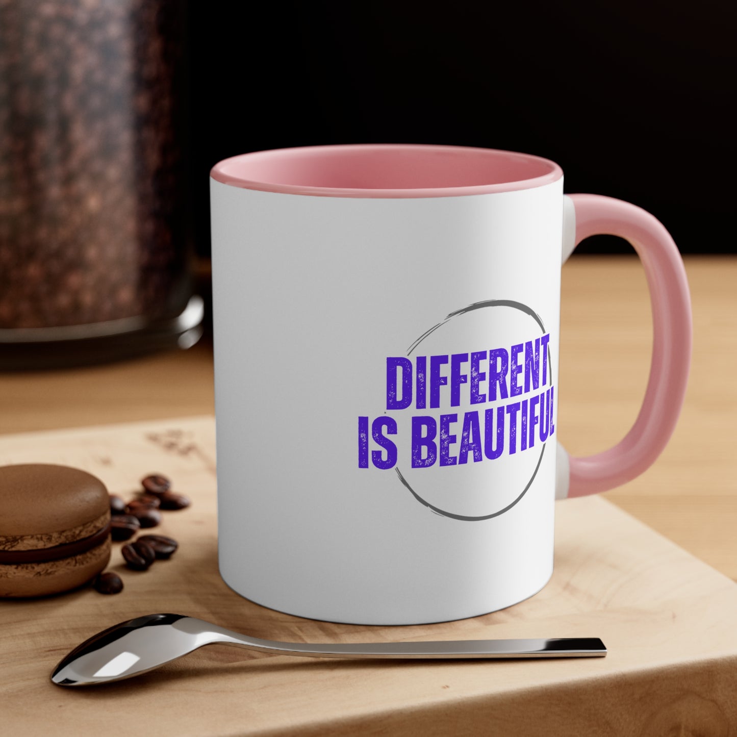 Accent Coffee Mug - Different is Beautiful