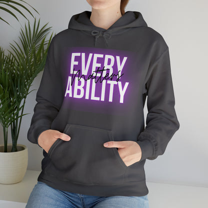 Unisex Hooded Sweatshirt -  Every Ability Matters