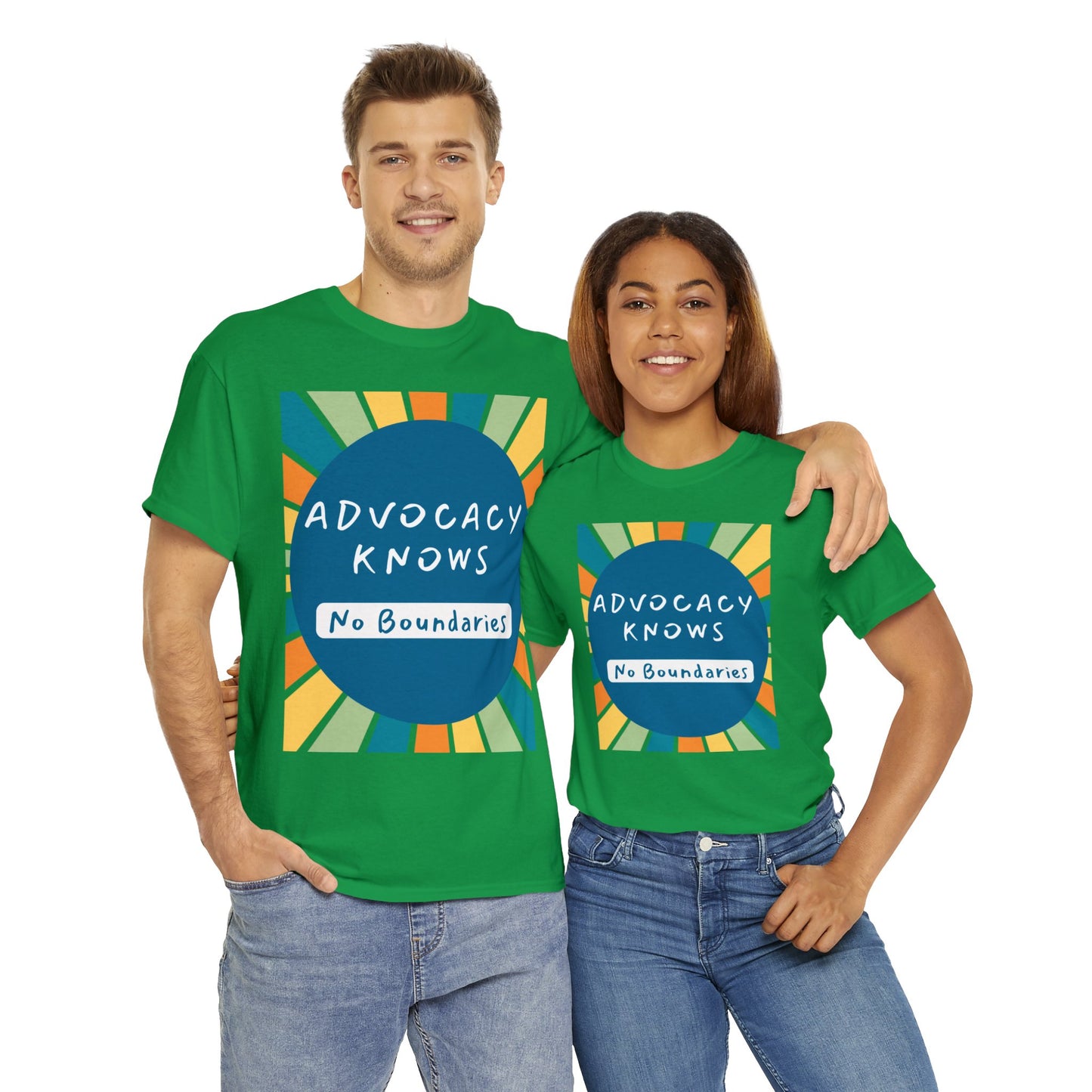 Unisex T-Shirt - Advocacy Knows No Boundaries