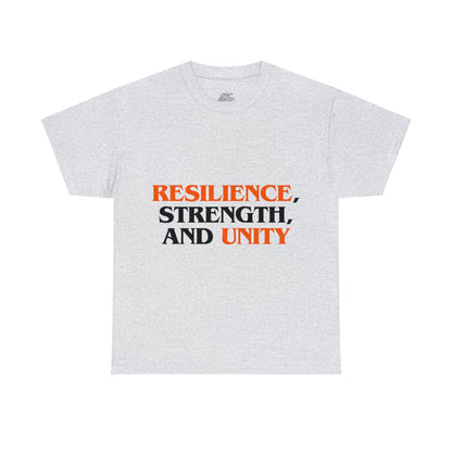 Unisex T-Shirt - Resilience, Strength, and Unity