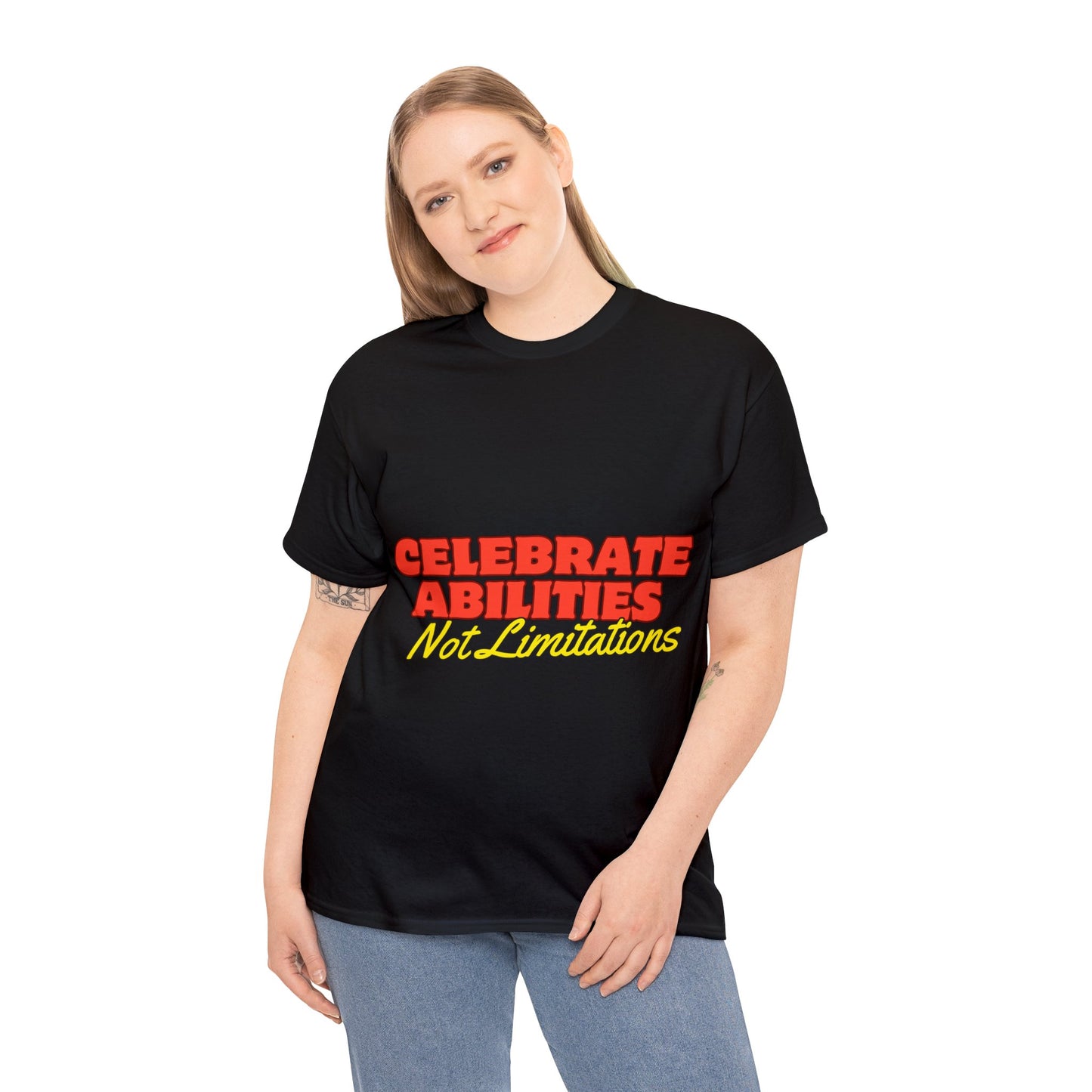 Unisex T-Shirt - Celebrate Abilities, Not Limitations