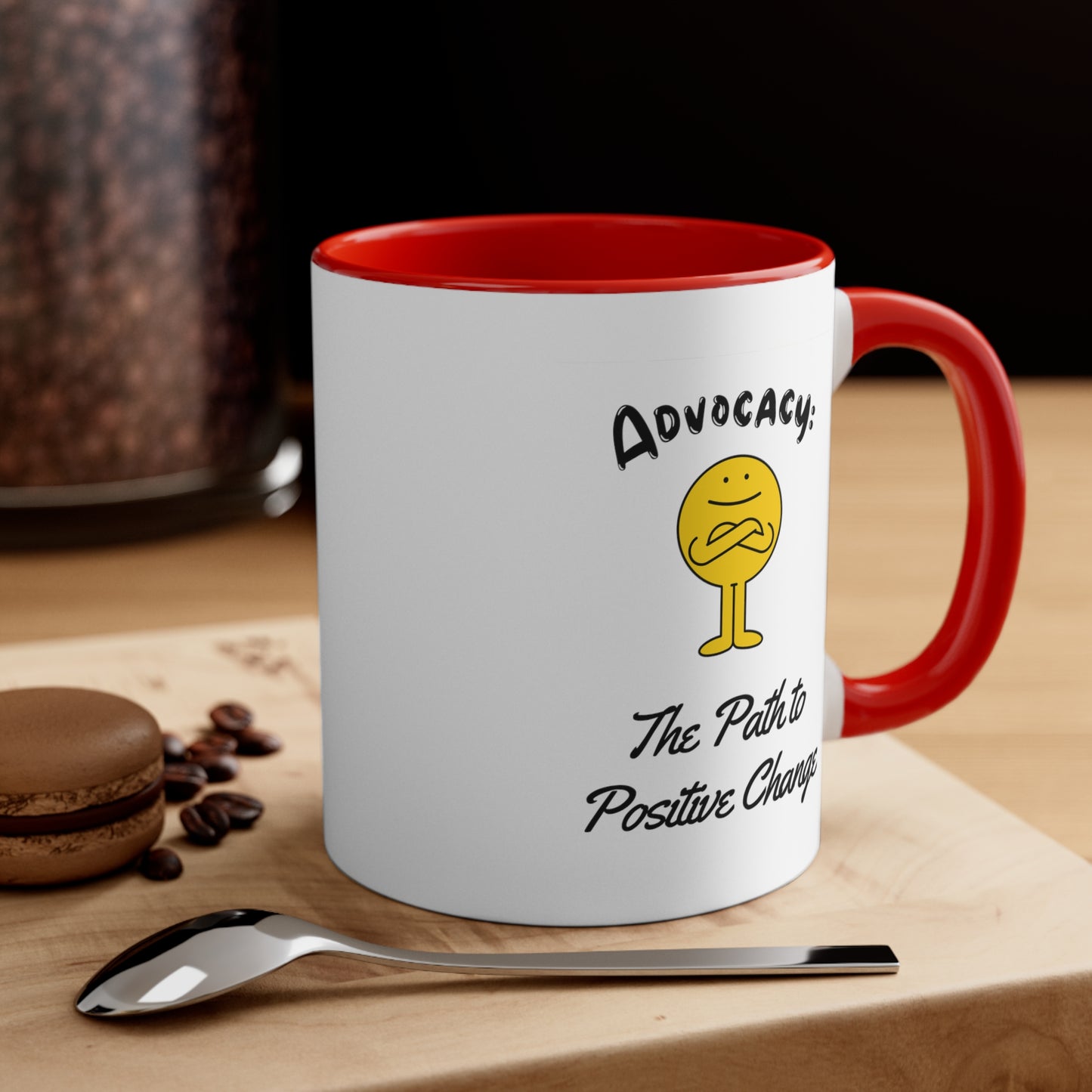 Accent Coffee Mug - Advocacy: The Path to Positive Change