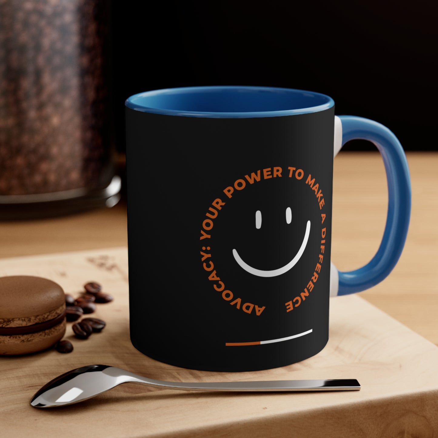 Accent Coffee Mug - Advocacy: Your Power to Make a Difference