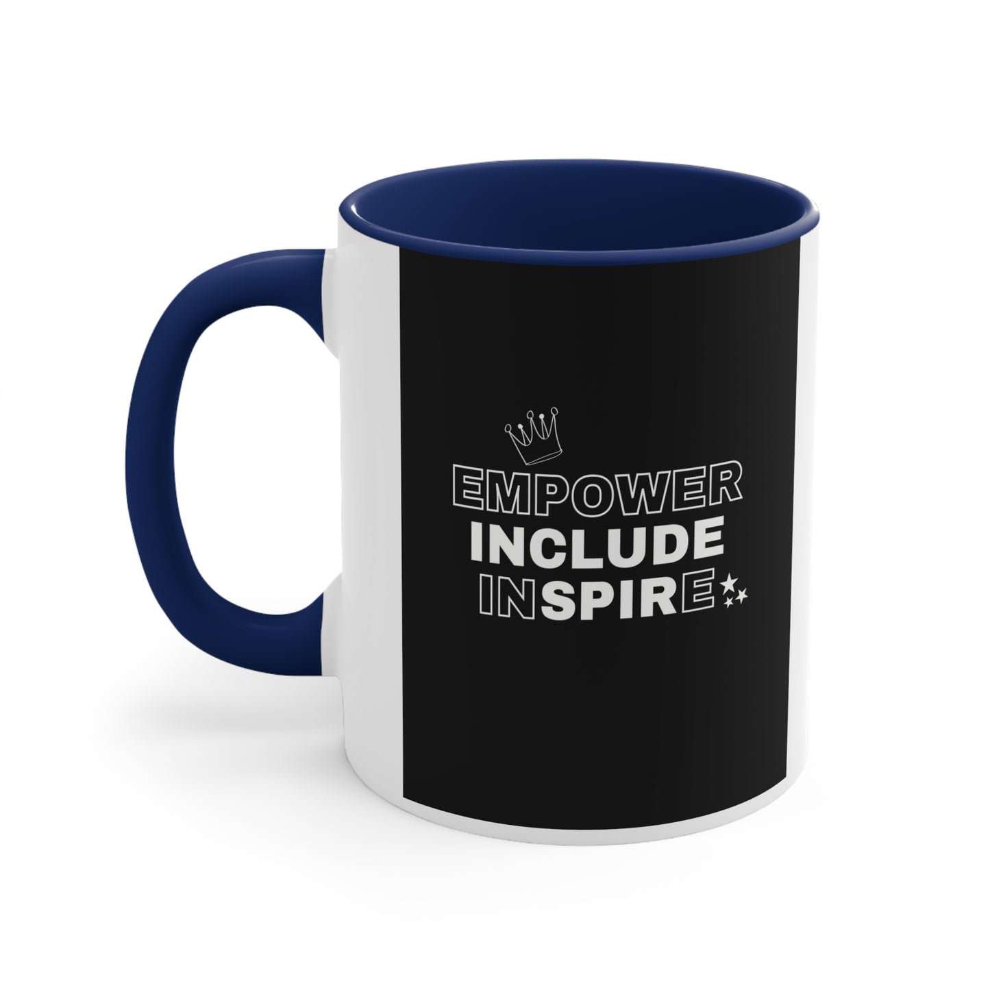 Accent Coffee Mug - Empower, Include, Inspire