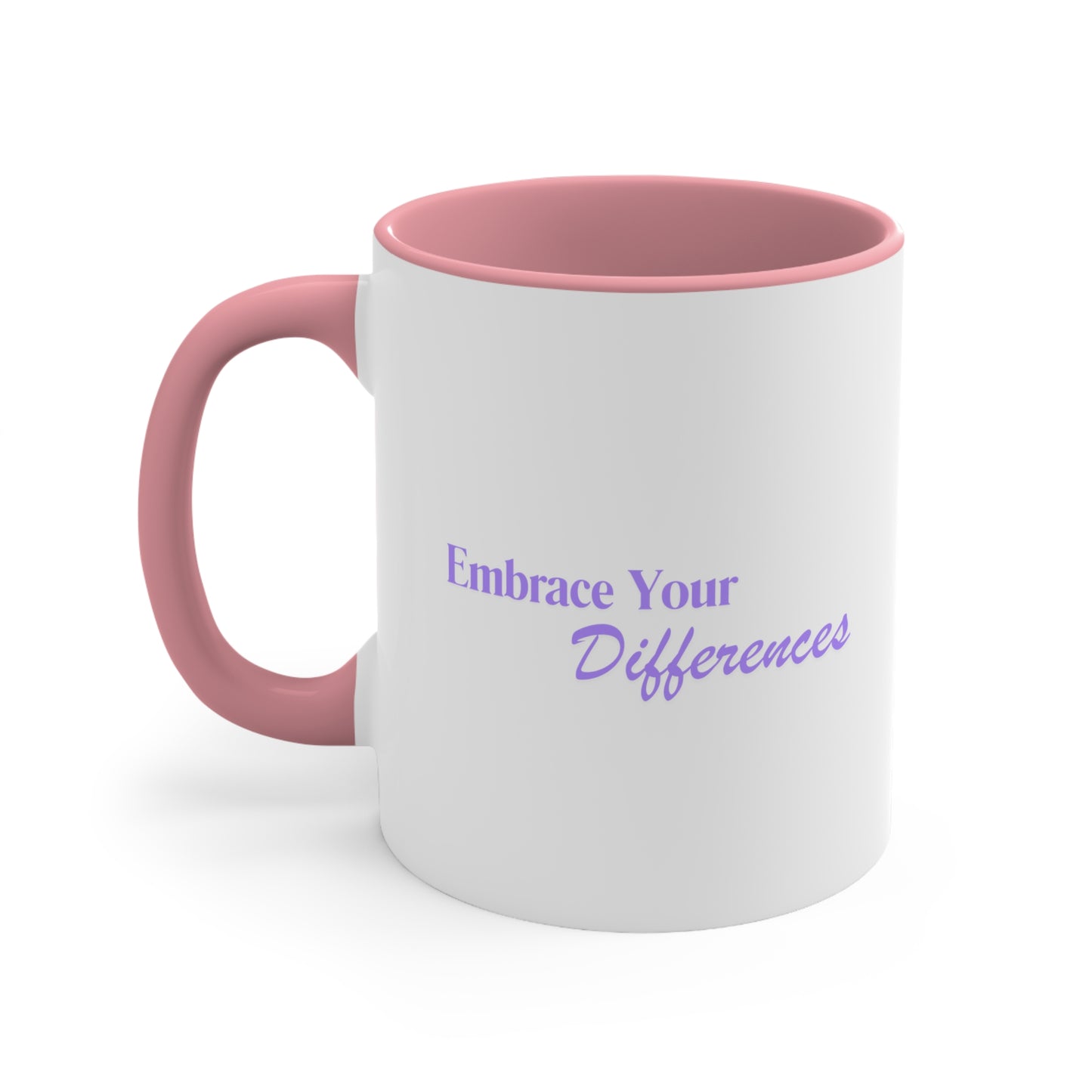 Accent Coffee Mug - Embrace Your Differences