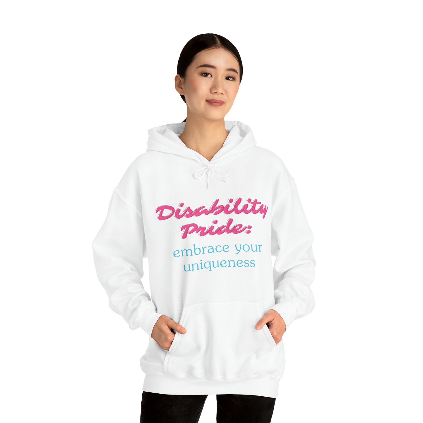 Unisex Hooded Sweatshirt - Disability Pride: Embrace Your Uniqueness