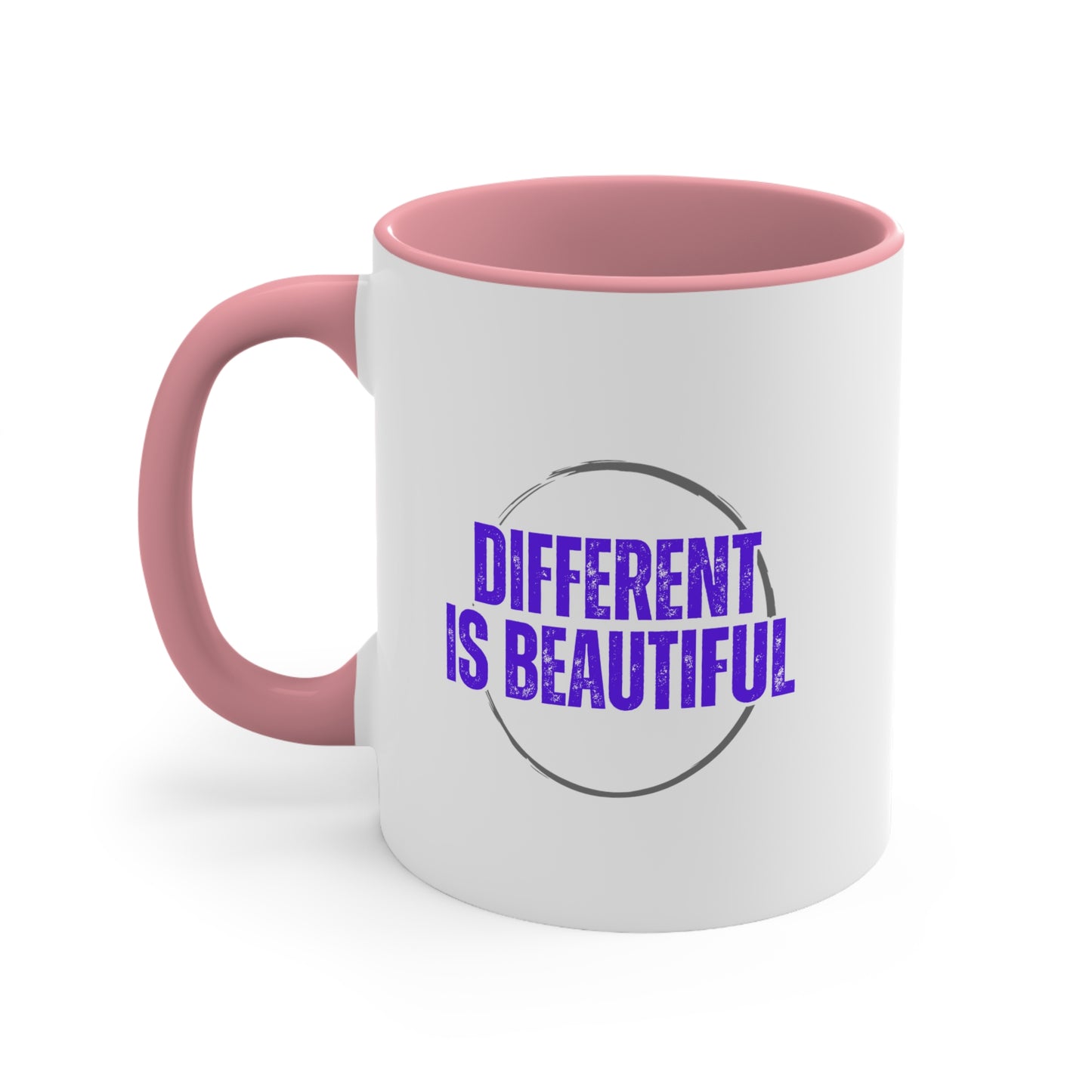 Accent Coffee Mug - Different is Beautiful