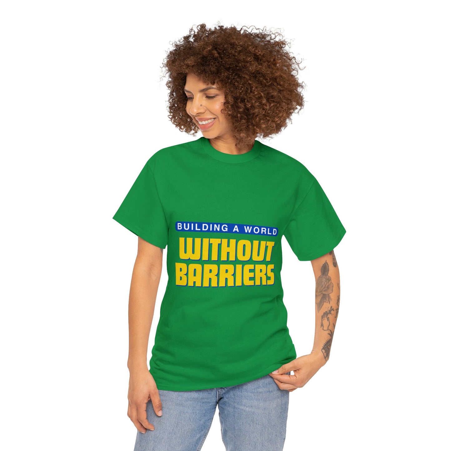 Unisex T-Shirt - Building a World Without Barrier