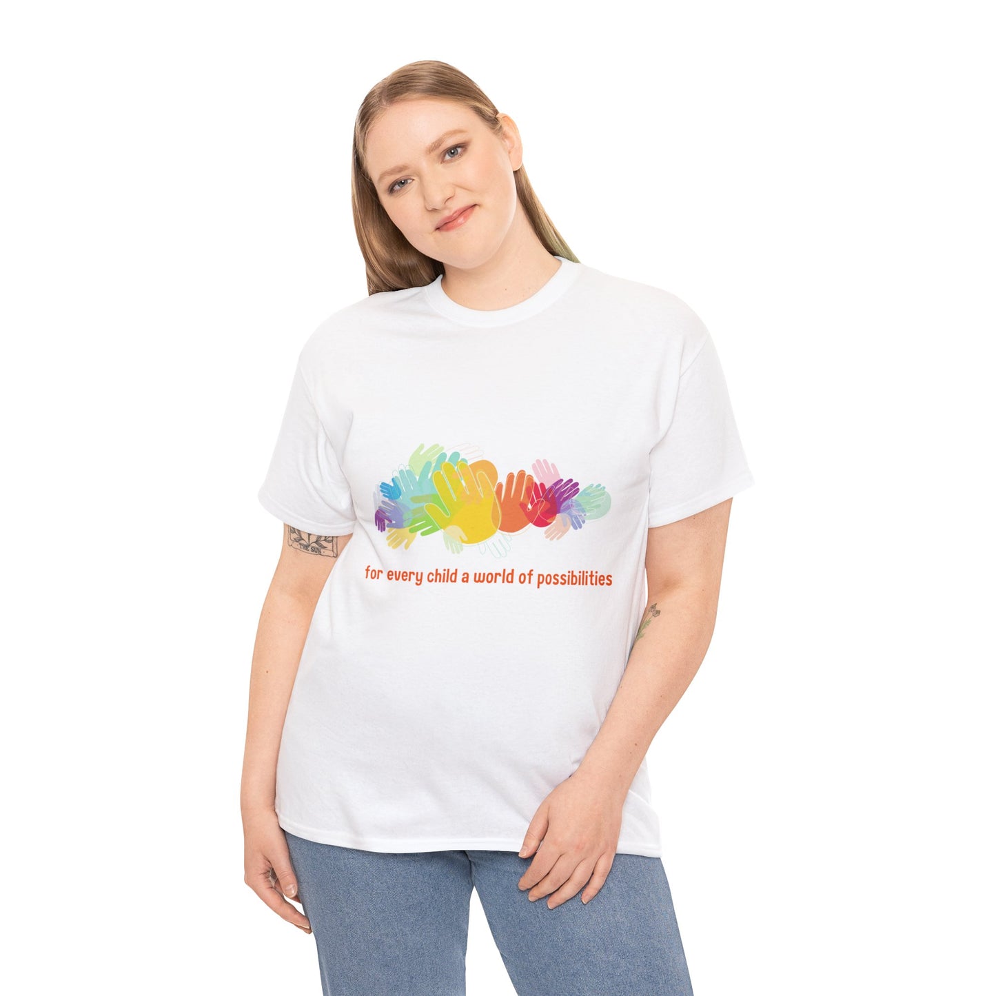 Unisex T-Shirt - For Every Child, a World of Possibilities