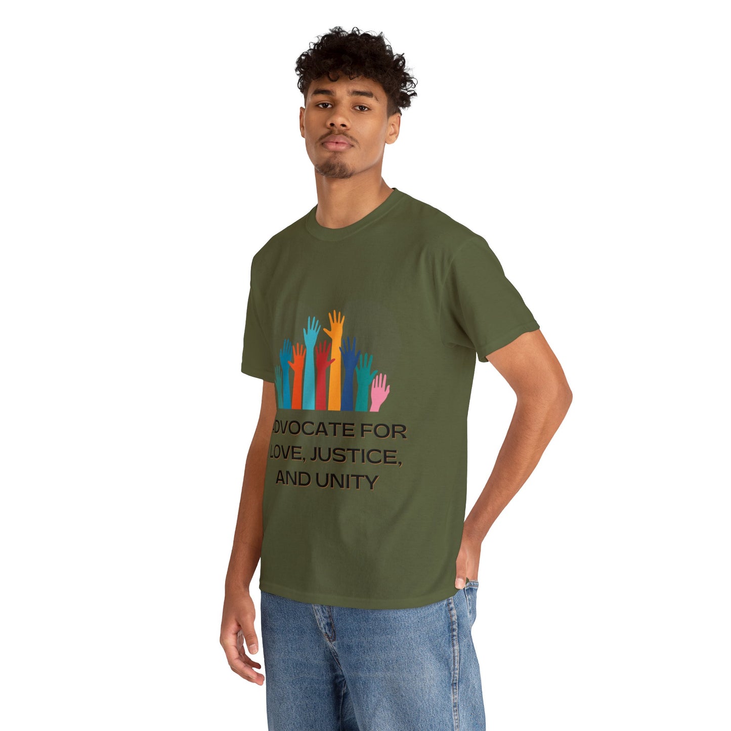 Unisex T-Shirt - Advocate for Love, Justice, and Unity