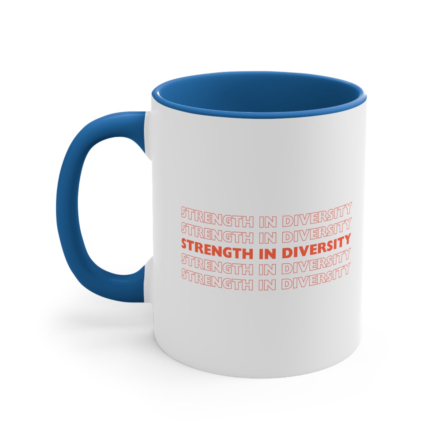 Accent Coffee Mug - Strength in Diversity