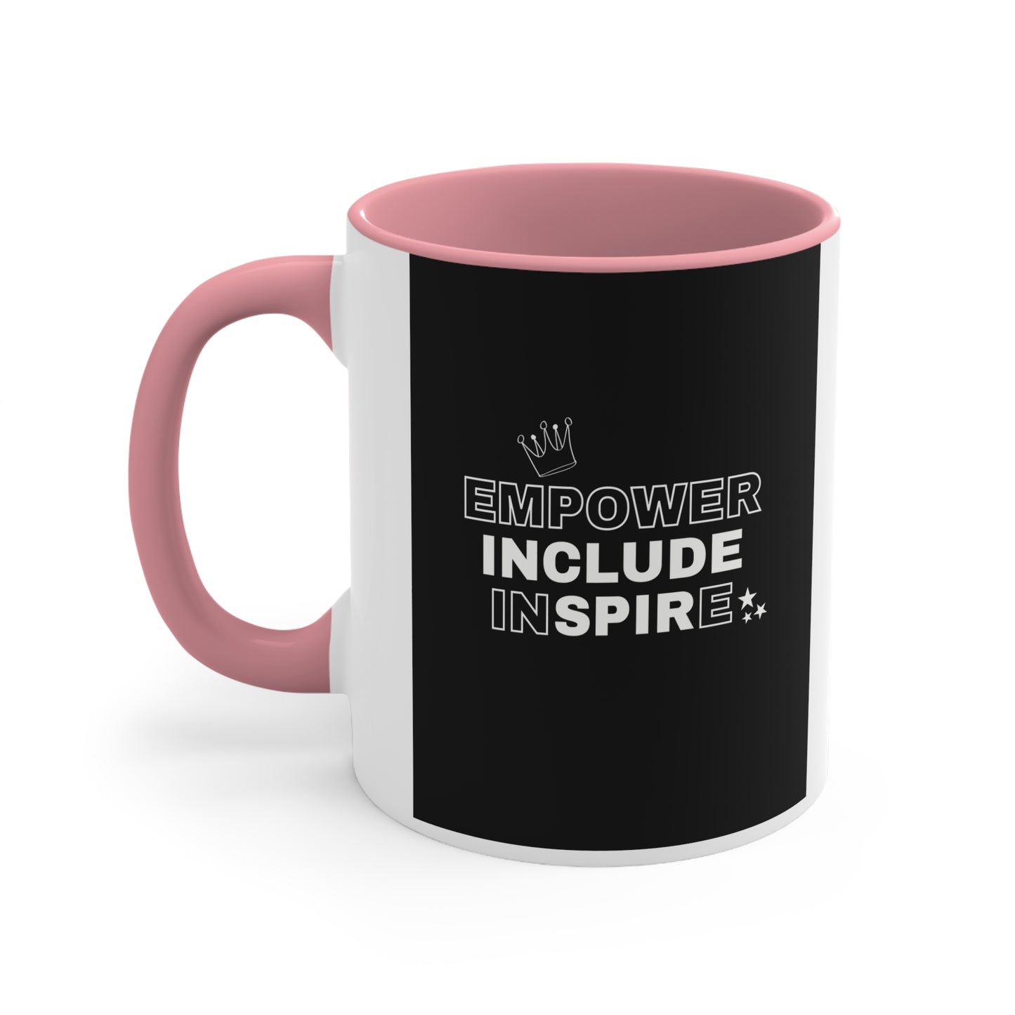 Accent Coffee Mug - Empower, Include, Inspire