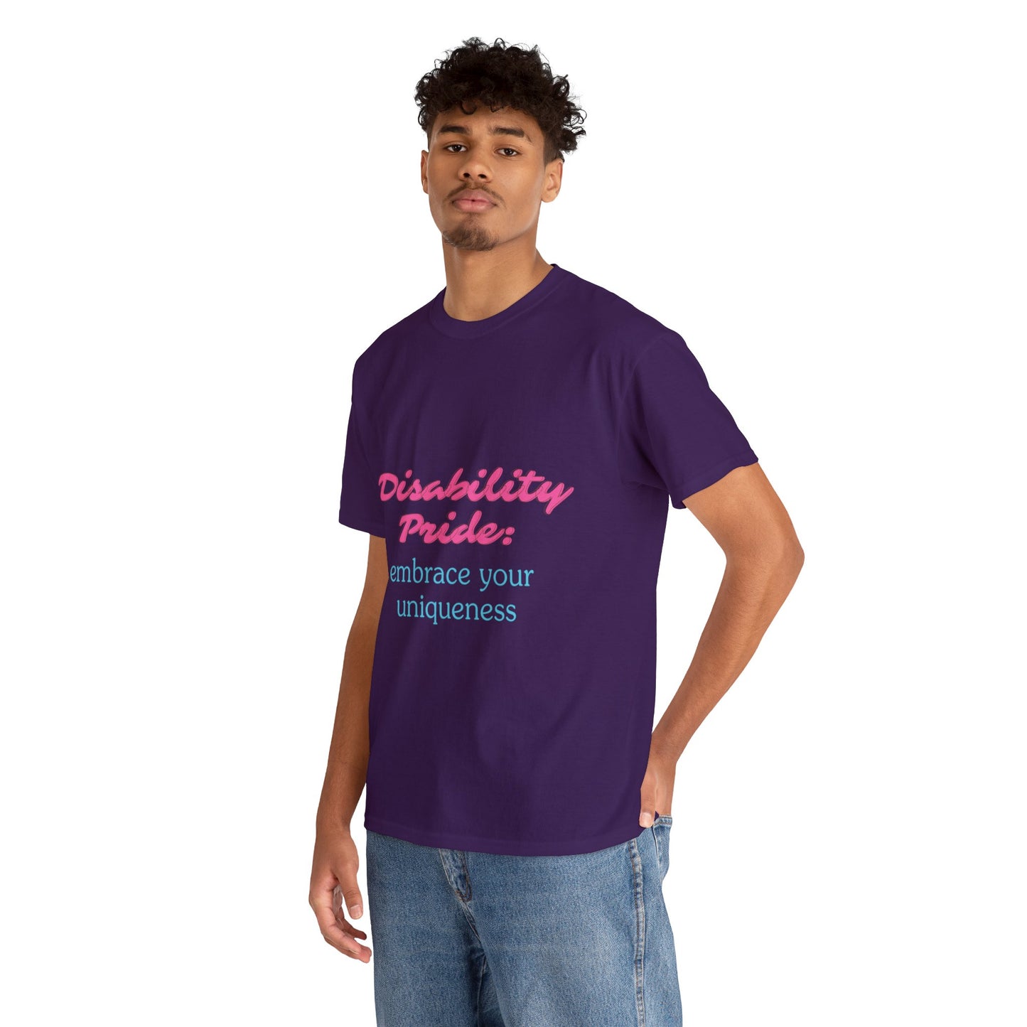 Unisex T-Shirt - Disability Pride: Embrace Your Uniqueness